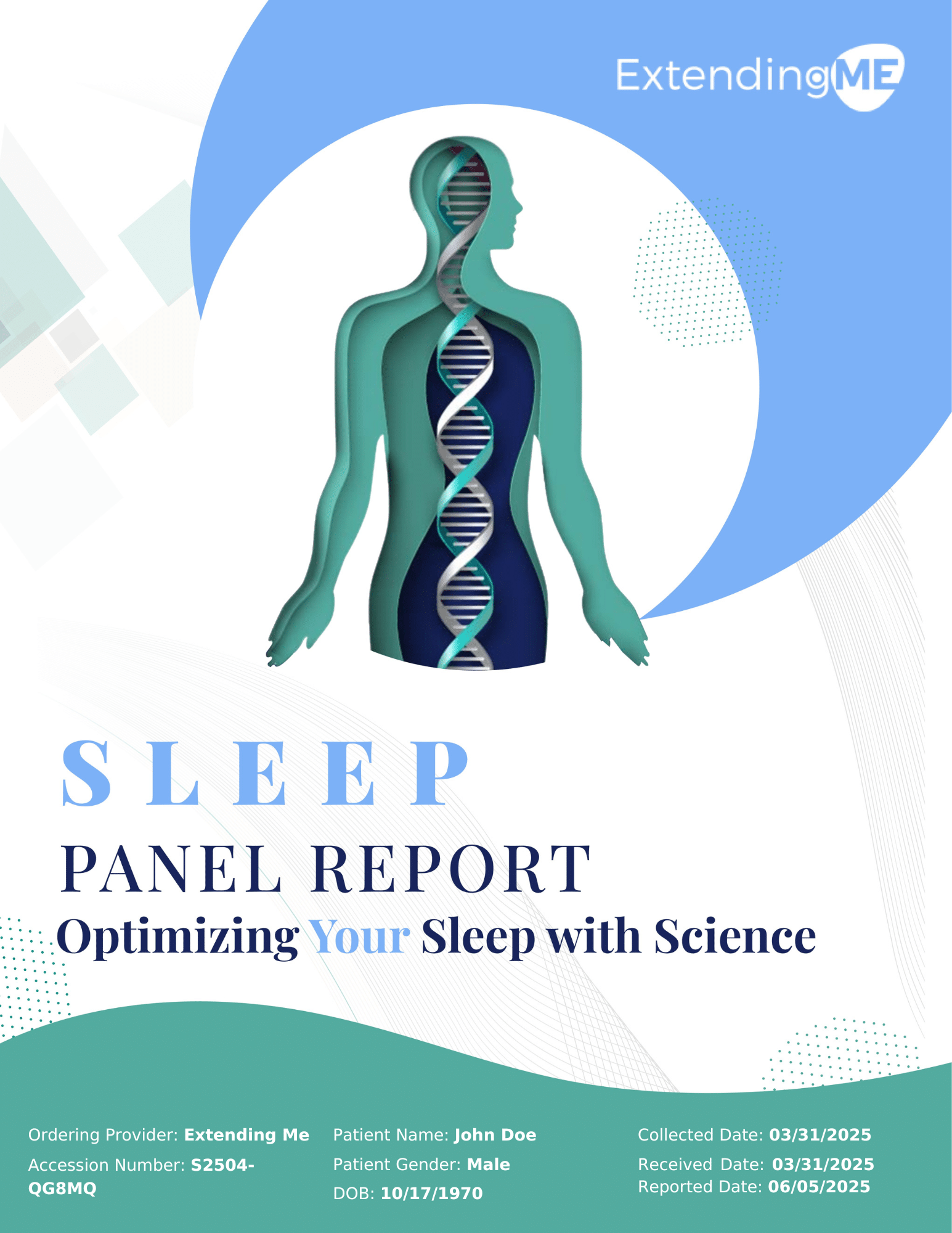 SLEEP Panel Report Pages