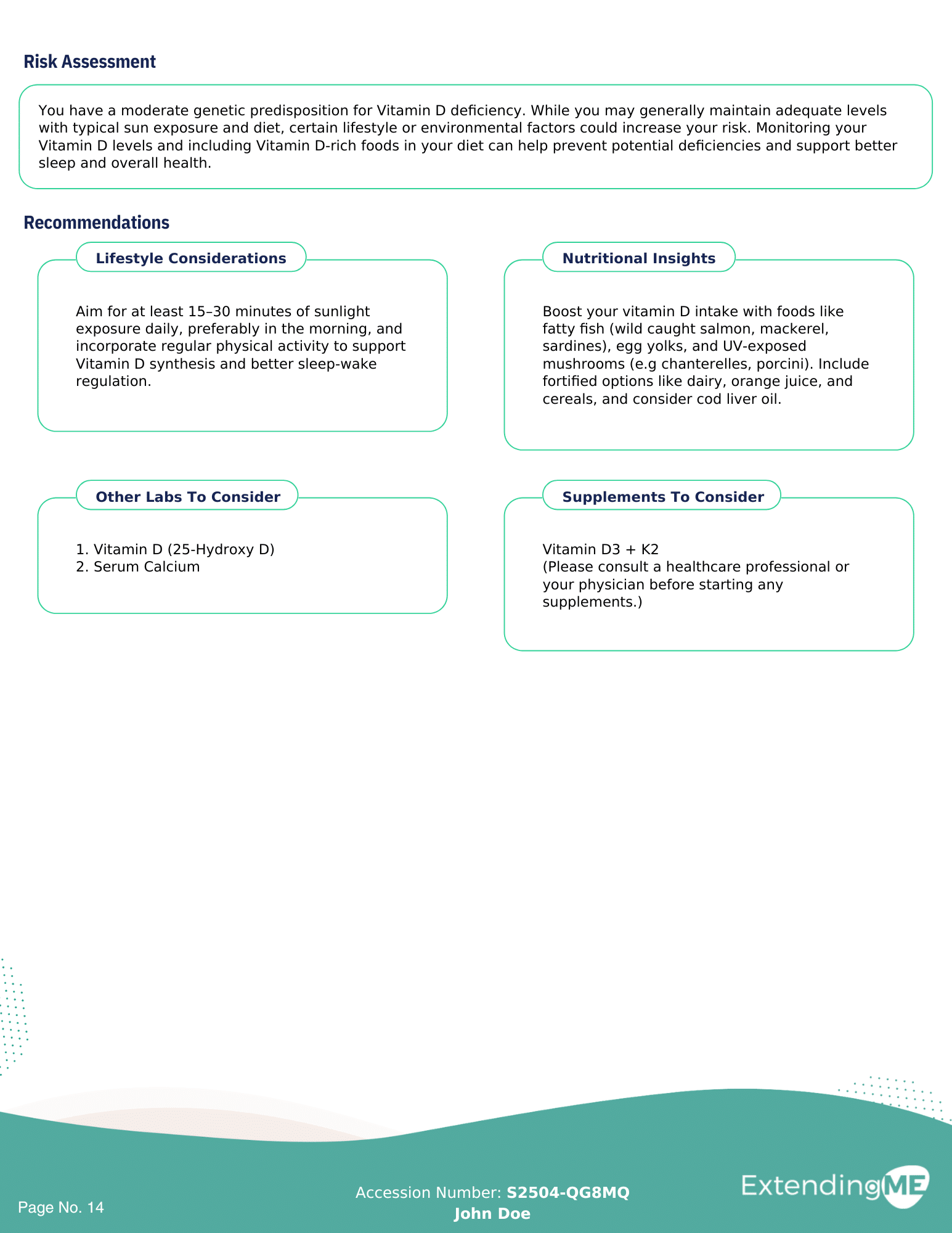 SLEEP Panel Report Pages