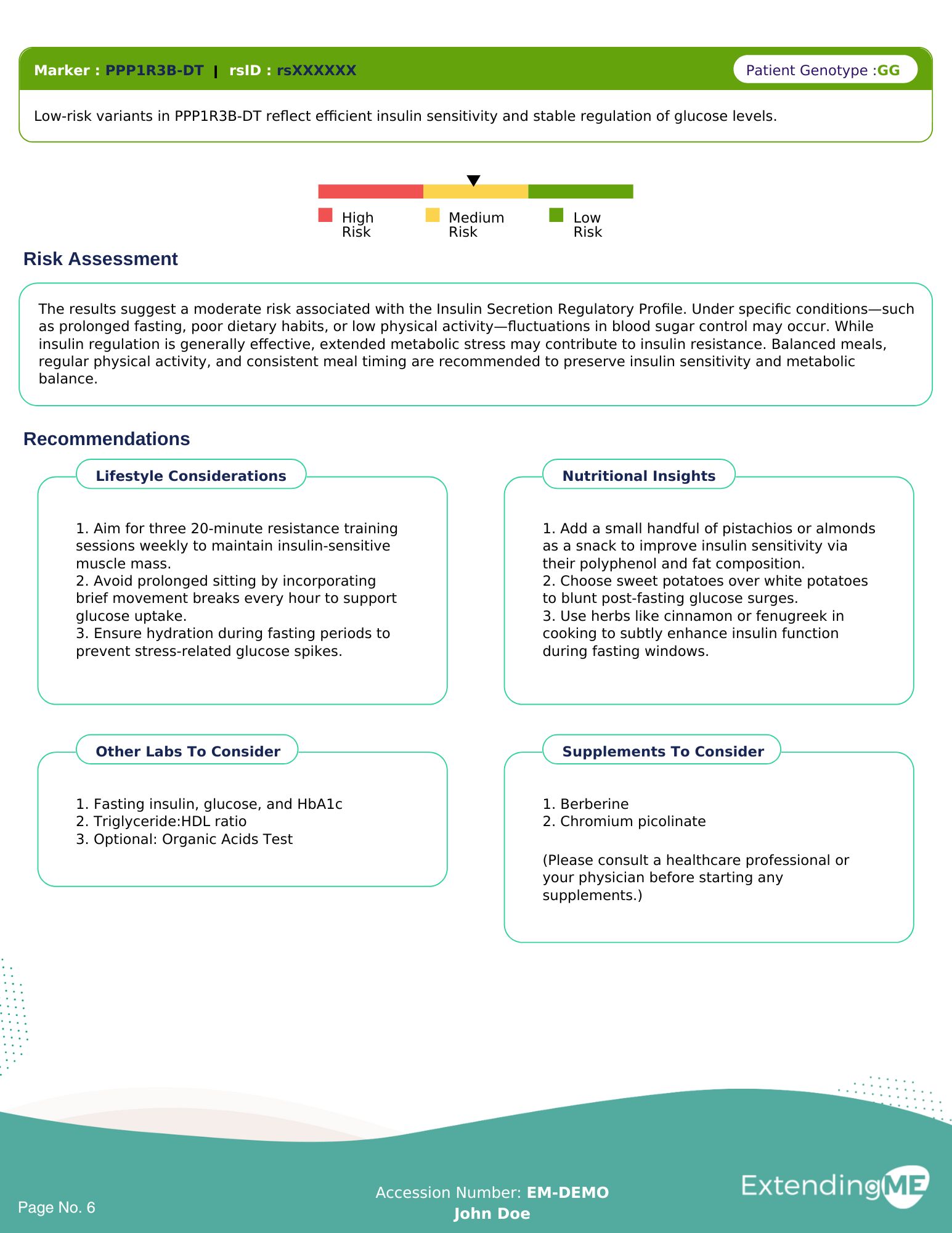 Longevity Advanced Report