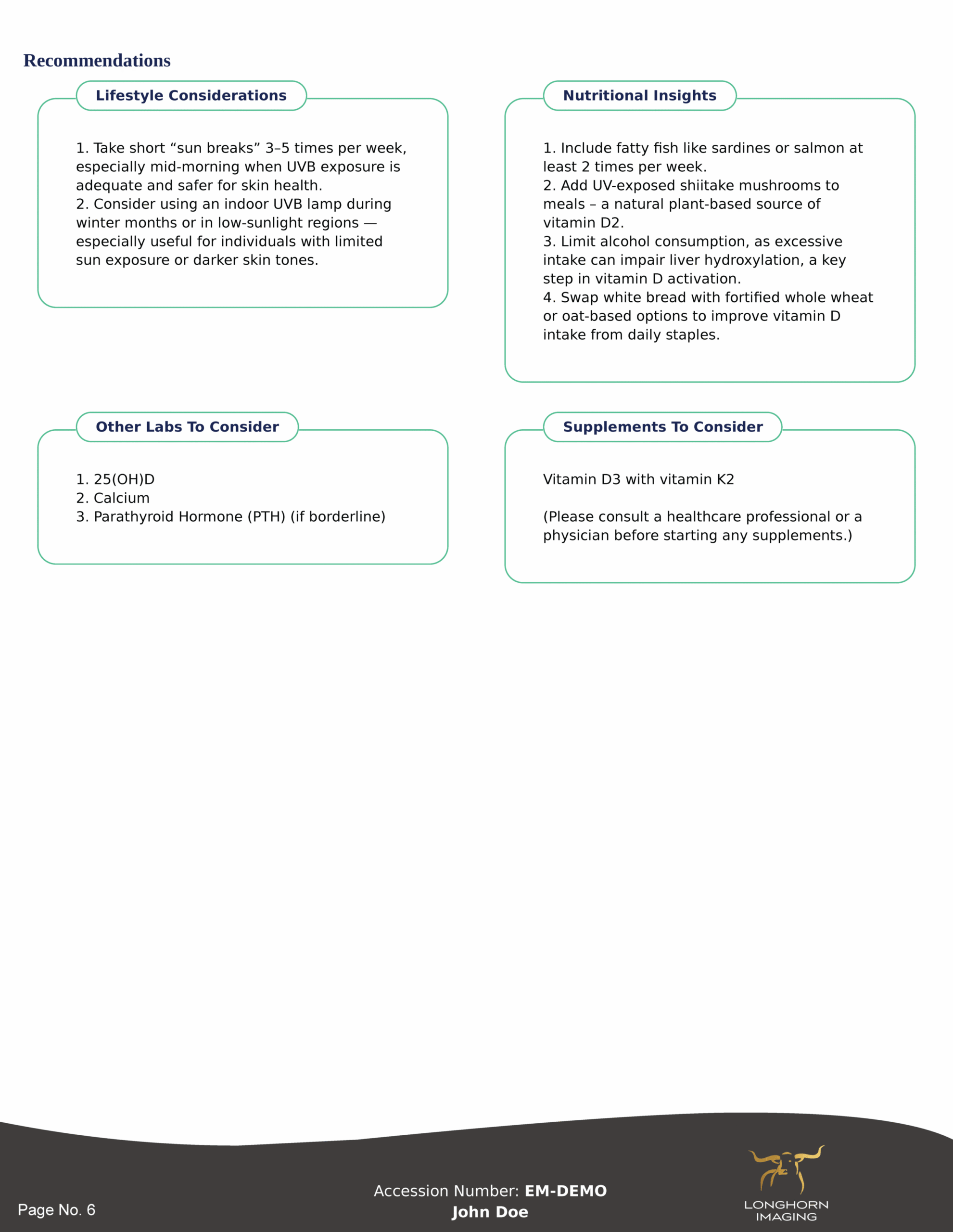 Longhorn Imaging Optimal Sleep