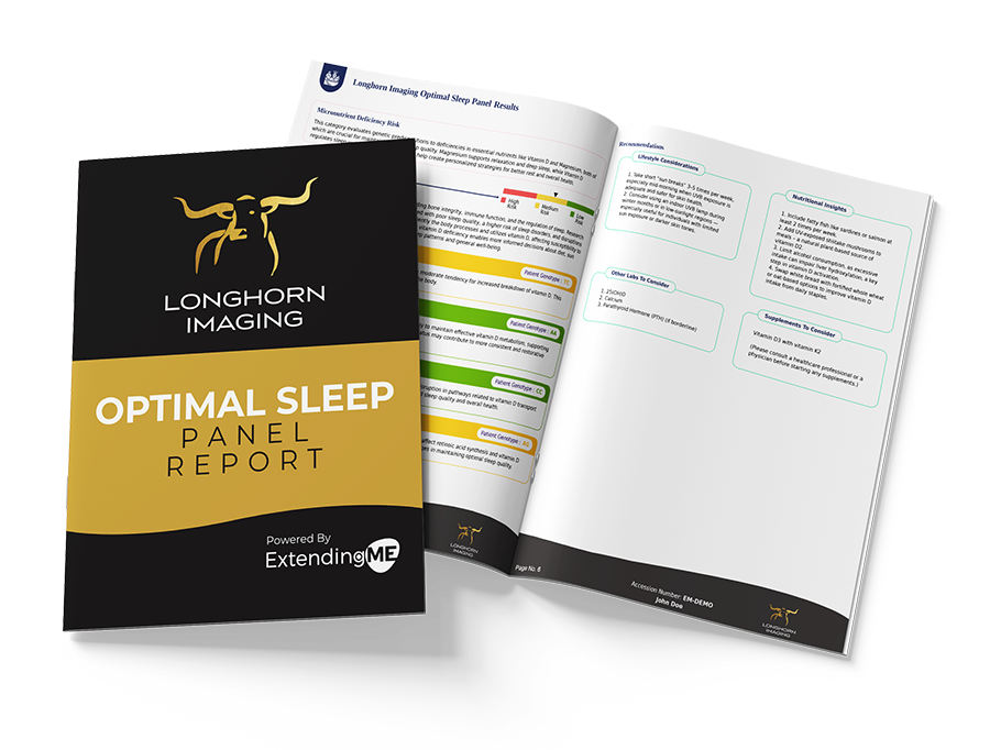 Longhorn Imaging Optimal Sleep Report