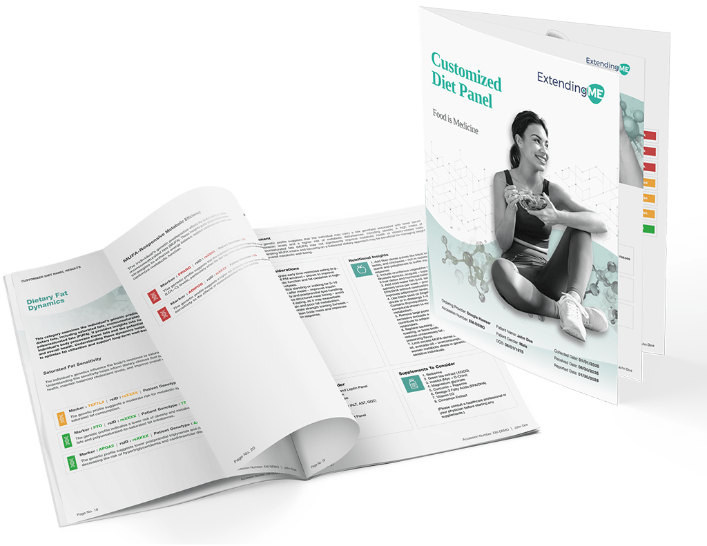 Customized Diet Panel Report