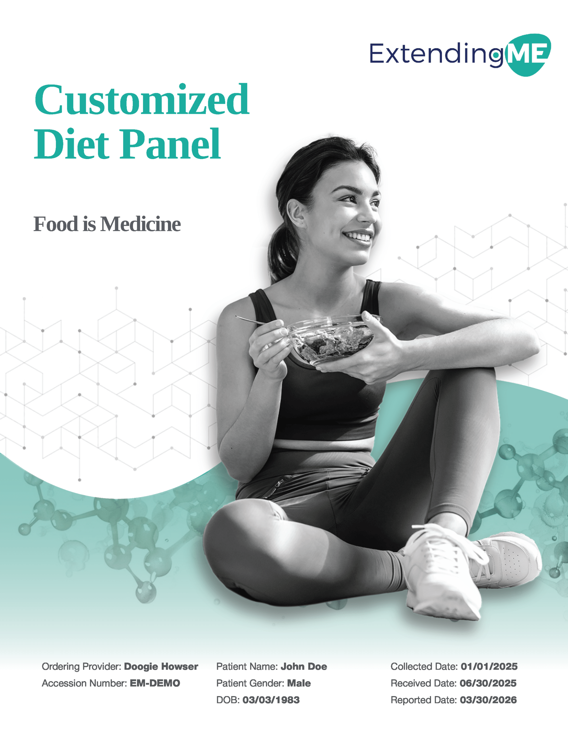 Customized Diet Panel
